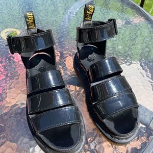 Women’s size 7 Black Dr. Marten Platform sandals